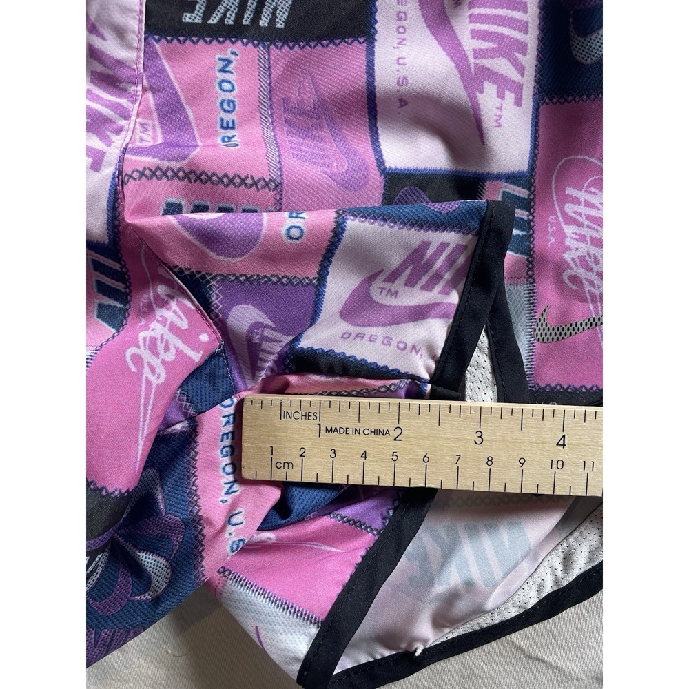 Nike Dri-Fit Women's Tempo Running Shorts Pink And Purple Size S - Picture 4 of 10